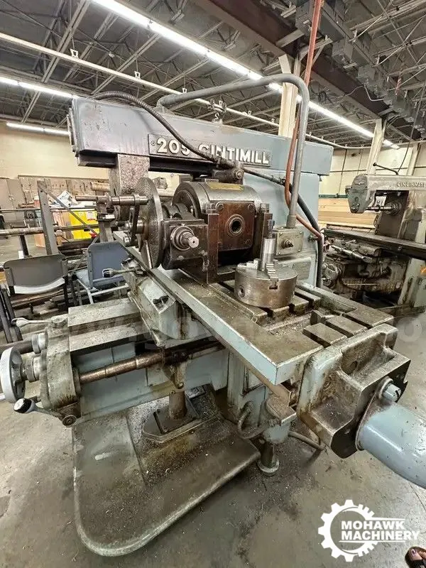 205-12 CINCINNATI MILACRON "CINTIMILL" UNIVERSAL HORIZONTAL MILL w/UNIVERSAL DIVIDING HEAD