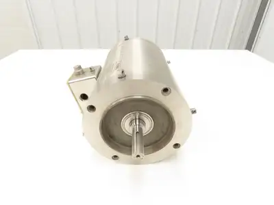 US Motors BK20 Stainless AC Motor 3/4Hp 1750rpm 230/460V 3PH 56C TENV Washdown