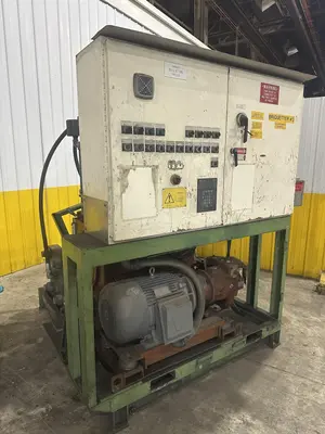 HERTWICH ENGINEERING MODEL #HE-300-30/A SWARF PUCK BRIQUETTER PRESS MACHINE: STOCK #23345
