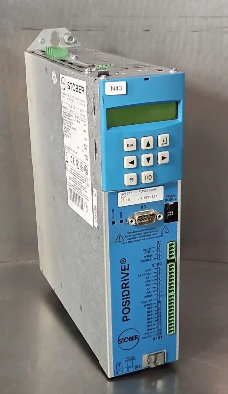 Stober FDS5055A/L Posidrive 11.0 kVA 12.3A 5.5kW (BIN1.5.4)