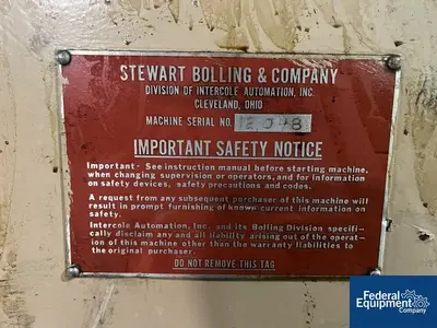USED INTERCOLE BOLLING 6" x 13" Bolling Two Roll Mill