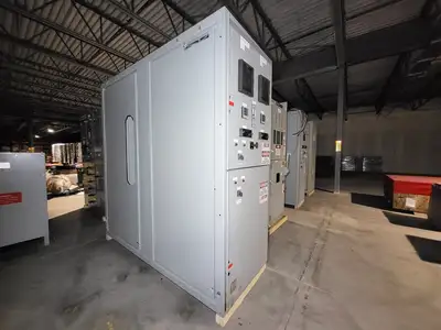 4160Volts 1200Amp 3Ph Switchgear Unit PowerVac VB1 4.16-250-3w/ D-Feeder Breaker