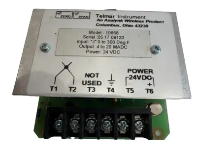 NEW TELMAR INSTRUMENTS 10658 THEERMOCOUPLE TRANSMITTER