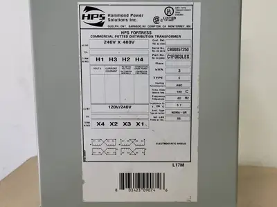 Used HAMMOND POWER SOLUTIONS INC. C1F003LES Transformers British Columbia CA | Lenmark #266097