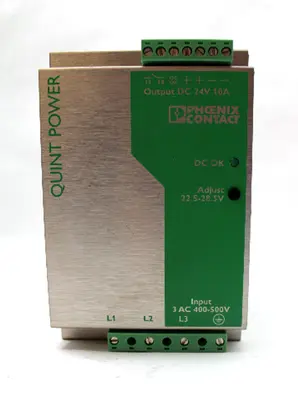 USED PHOENIX CONTACT QUINT-PS-3X400-500AC/24DC/10A