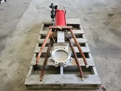 8" Knife Valve w/ Stainless Steel Actuator
