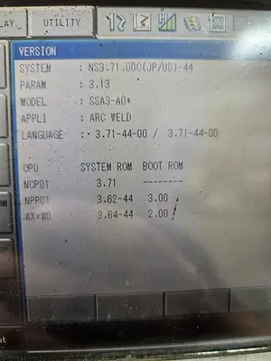 USED 2008 YASKAWA MOTOMAN SSA2000
