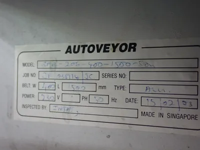 USED 2003 AUTOVEYOR SFB2064001500504