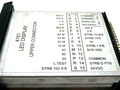 USED TOTAL CONTROL PRODUCT 4161-5-24-+/–H OPERATOR INTERFACE 4161524