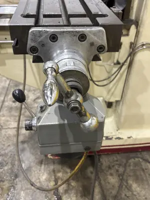 3 HP ACER MODEL #3VK3-HP RAM TYPE VERTICAL MILL WITH DIGITAL READ OUTS: STOCK #23061