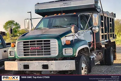 Used 1998 GMC TOP KICK C7500 Dump trucks Michigan US | Proxy Equipment #1378326