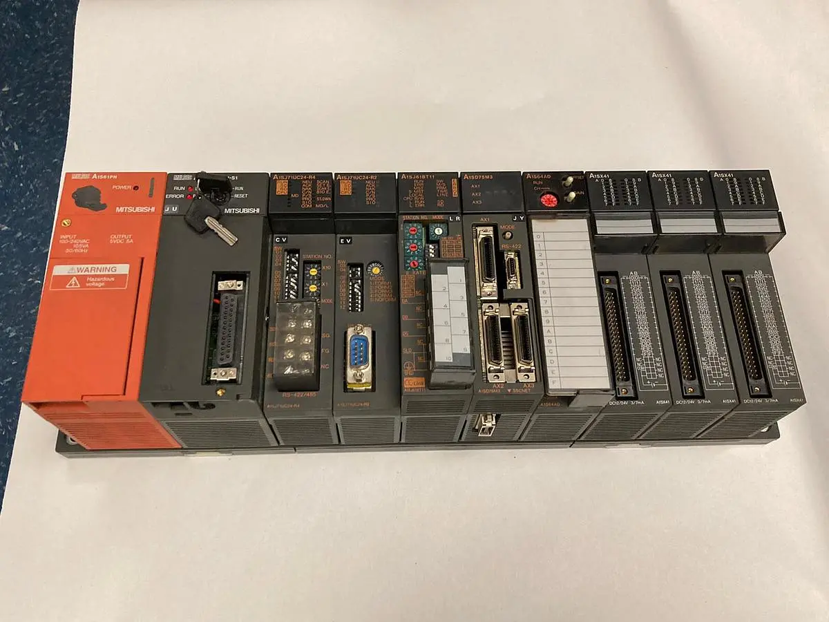 USED MITSUBISHI A1S61PN A2USHCPU-S1 A1SJ61BT11 A1SD75M3 A1S64AD