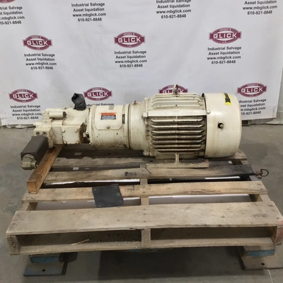 Parker PUP60202R211 Hydraulic Pump/Motor Assembly 2000PSI Max 60Hz 1770RPM 20HP