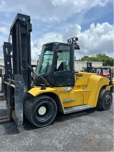 Used 2019 YALE GDP300EC Internal Combustion Forklifts: Pneumatic Tire Pennsylvania US | National Lift Equipment #1382113