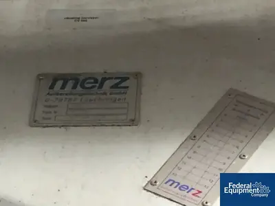 USED Merz 15" x 51" Merz Vibrating Feed Conveyor, C/S, Model URA400/1300