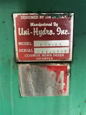 UNI-HYDRO 120-24 Ironworkers | Bud's Equipment Sales (8)