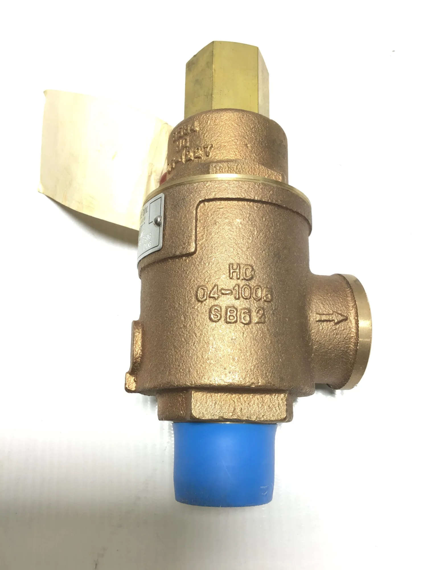 Kunkle 0020-E01-MG0050 Relief Valve Size 1″ Cap 25 GPM 50 PSIG Bronze