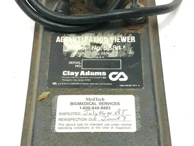 Used Clay Adams Agglutination Viewer Lamps Michigan US | Maverick Industrial Sales #1463813