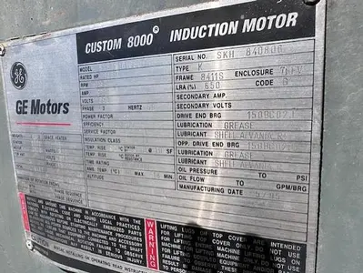 USED GENERAL ELECTRIC 5K84111646801