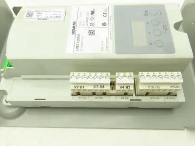 SCC LME71.111PKG Siemens Flame Safeguard Burner Control w Program Module 120VAC