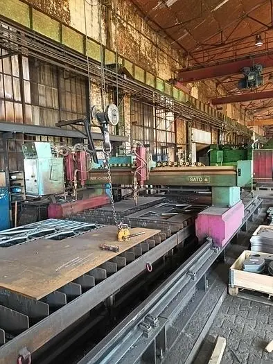 Used 1998 SATO ELEKTRONIK SATRONIK CNC 801 Flame Cutters | UCY Industrial GmbH #386217