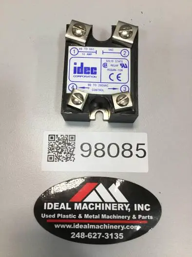 Used IDEC RSSAN-10A Relays & Switches Michigan US | Ideal Machinery #573350