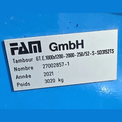 NEW 2019 FAM GMBH GT.A.630X1200-1800-100/--S--STL2220TS