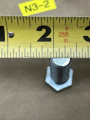 (48) 307A 3/8 X 1-3/4 PLTD HEX -HEAD NNB Fast Shipping + Warranty