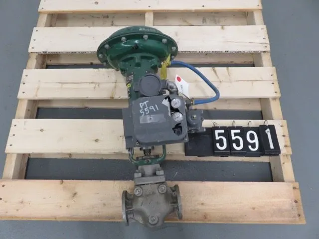 Fisher control valve type EZ, size 1"-150, material CF8M