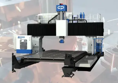 ZOPO SP30120WGL Gantry Vertical Milling Center | Megatel CNC Solutions Inc. (1)