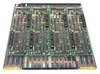 HONEYWELL 60130571-004 PC BOARD W/ FOUR 2-085155-001 BOARDS, BF4MDC