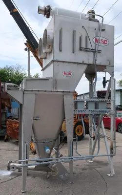 SPC8525  Material Handling Equipment bag dump station, MAC Stainless Steel
