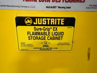 Used JUSTRITE 892200 Cabinets Ohio US | HGR 24 #1147838