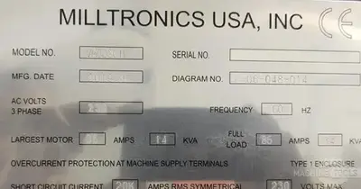 Used 2019 MILLTRONICS VM-6030 Vertical Machining Centers Arizona US | KD Machinery #1310865
