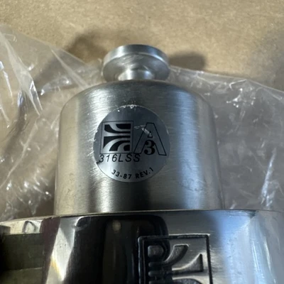 New A3 316L 33-87 Rev 1 Stainless Sanitary Check Valve Clamp Style 1" Warranty
