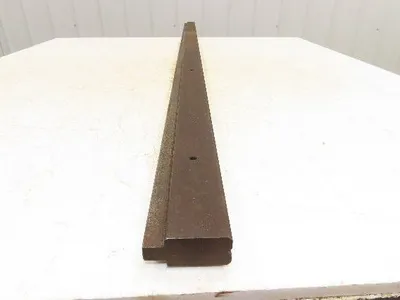 Press Brake Die 67" Long 90° V 1/4" W 1/8" D 1-3/4" H 1-1/16" Wide 1/2" Tang