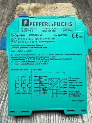 Used PEPPERL+FUCHS KFD2-RR-EX1 Misc Electrical & Power Parts South Carolina US | ESS Industrial Equipment Sales #1336017