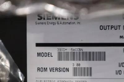 SIEMENS  APACS+  ODM  Output Discrete Module  390DM115ACCBN STK SGF144