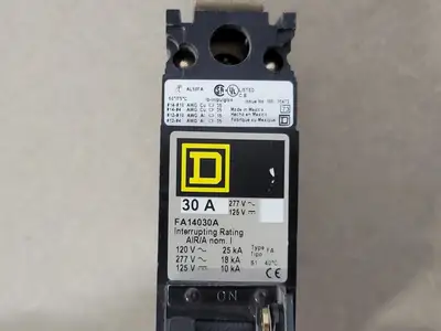 USED SQUARE D FA14030A