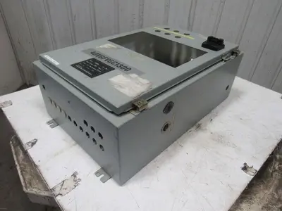 Hoffman 30x20x10" Electrical Enclosure Back Plate And Mounted Components