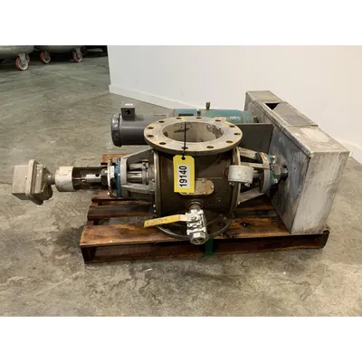 Used 10" Stainless Steel Flo-Tronics Rotary Airlock Feeder Valve