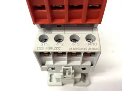 USED ALLEN BRADLEY SER. A MCS-E SAFETY CONTACTOR, 16A, AC3 DUTY