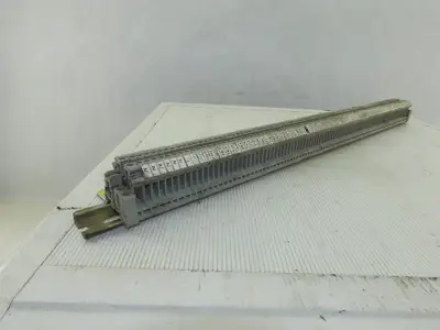 Phoenix Contact UK5 600V 34A 28-10AWG Contact Block On DIN Rail Lot of 94