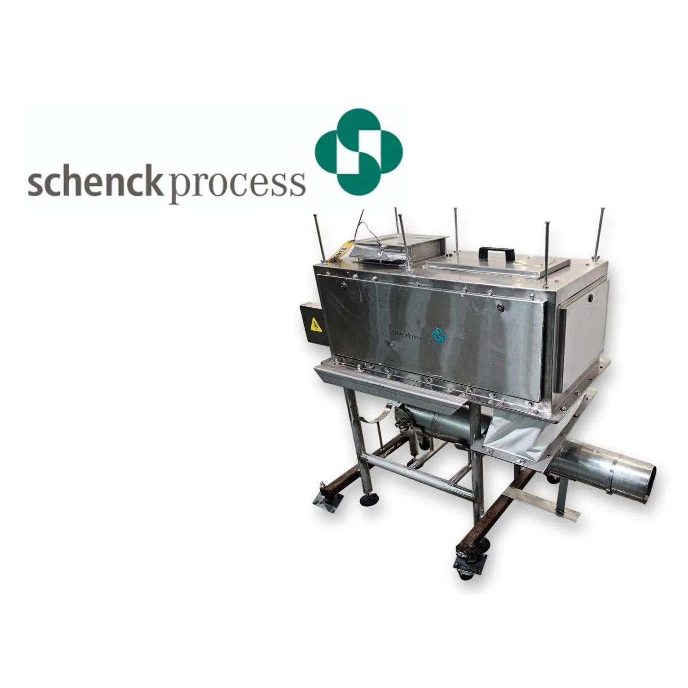 Used Schenck Process Belt Weighfeeder Weigh Belt Loss in Weight Feeder