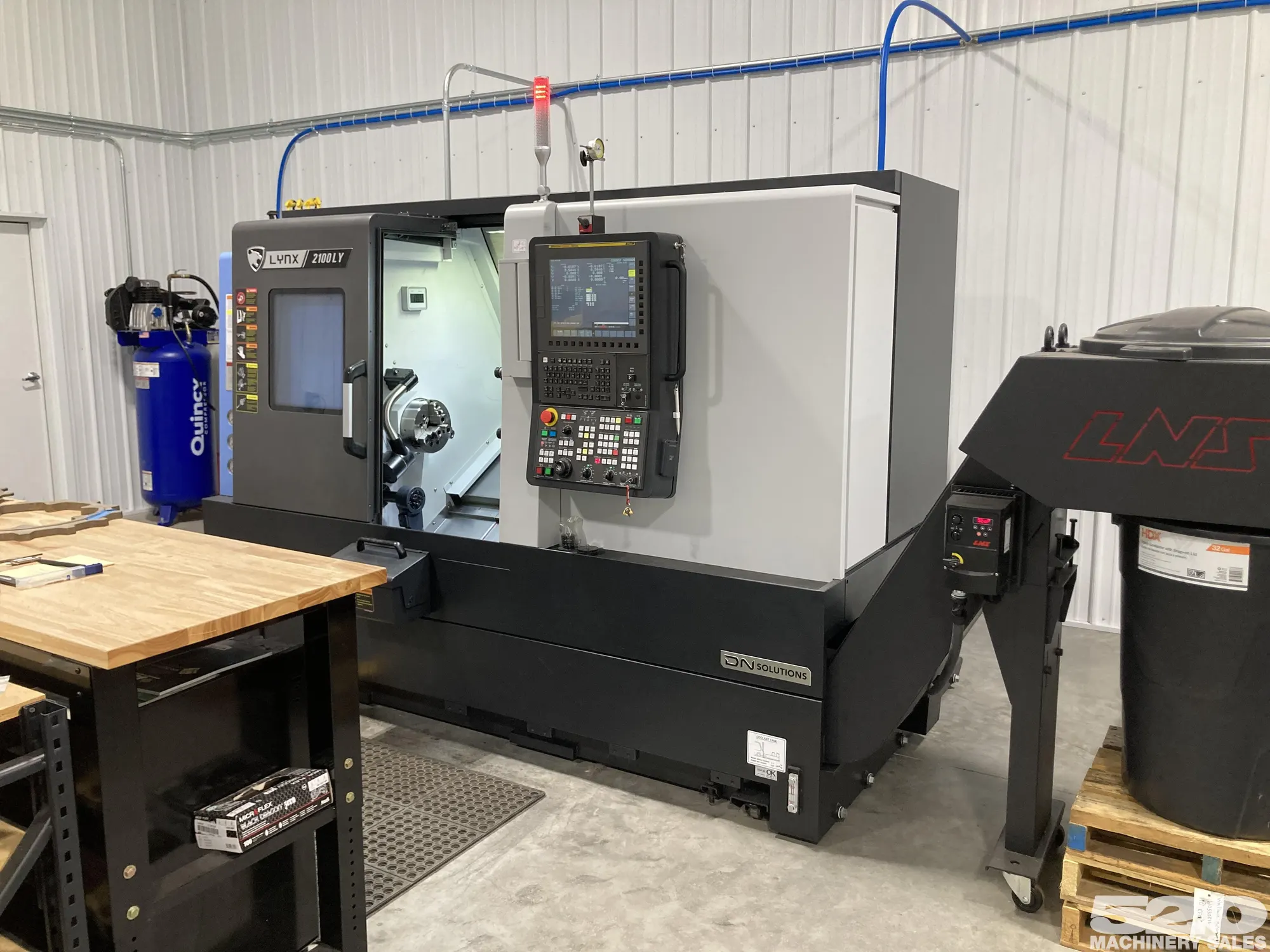 Used 2023 DN SOLUTIONS LYNX-2100LYB CNC Lathes. 22953 | 520
