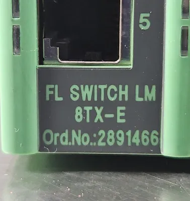 Phoenix Contact FL SWITCH LM 8TX-E Ethernet Switch. 4D-20