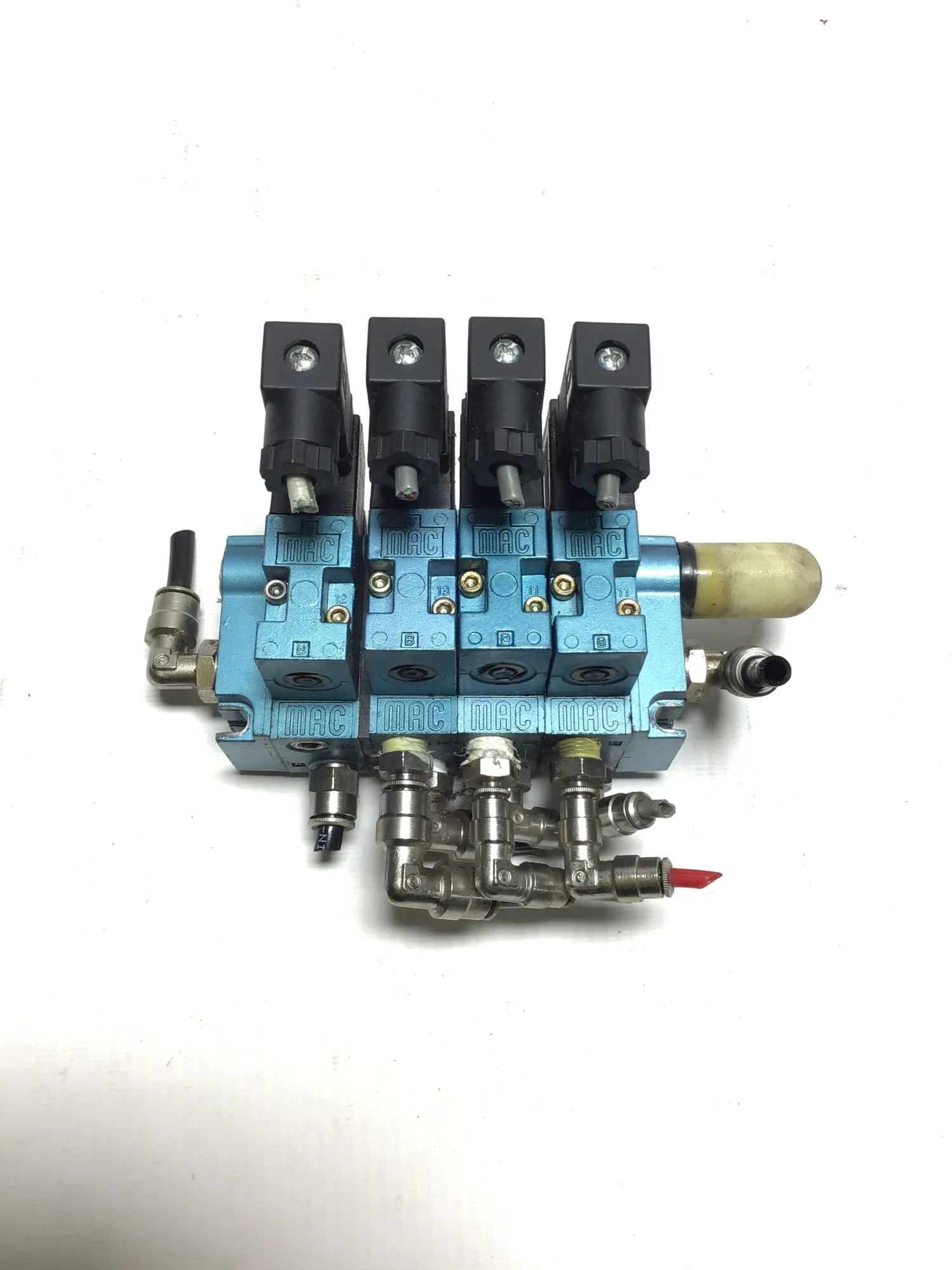 USED MAC 🔩 MODEL: MAC 45A-LAC-DAAJ-1KA — KNOWN FOR FAST RESPONSE AND HIGH FLOW IN COMPACT VALVE DESIGNS.