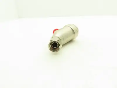 Binks 83-2924 100 Mesh In-Line Y-Strainer Assembly 3/8" NPS In 3/8" NPS/NPT Out