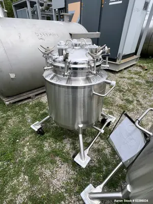 High-Capacity Stainless Steel Jacketed Tank – Used. Made by Precision Stainless