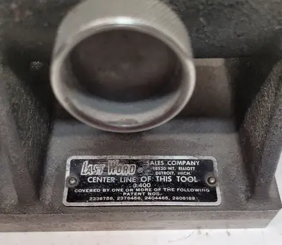 Used LAST WORD RADIUS ANGLE DRESSER Misc Industrial Equipment Kentucky US | Aucto #686946